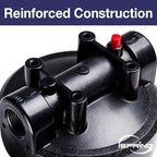 iSpring Whole House Water Filter,20" x 4.5", Reduces Scale Water Filters, Whole House Water Filtration System, Filter Made in the USA, Model:WDS150K, Blue