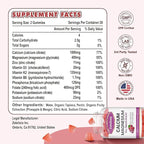 Calcium Gummies for Women Men, Calcium Magnesium Zinc with Vitamin D3 & K2, Calcium Magnesium Supplement for Bones Muscles and Joints, Grape Flavor - 120 Count