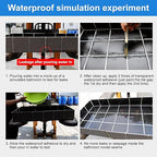 Polyurethane Waterproof Coating, Transparent Waterproof Sealant, 12 OZ Invisible Waterproofs Agent for Basement, Roof, Tile, Concrete, Cement