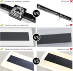 LamQee 63 Inch Long Outdoor Wall Lights Modern Exterior Lighting Fixtures for House, Waterproof 3000K 48W 2400LM LED Linear Outdoor Wall Sconces Lighting for Porch Patio Garage Door Yard Indoor