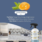 Therapy Granite Countertop Cleaner & Polish (2 Pack - With Microfiber) - pH Neutral, Marble Cleaner, Soapstone, Quartz, Stone, Quartzite, Slate, Limestone, Corian, Laminate