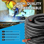 100ft 12/4 12 AWG Portable Power Cable (4 Conductor) - SOOW 600V 12 Gauge Electric Wire for Motor Leads, Portable Lights, Battery Chargers and Machinery - 4 Conductor - 100 Feet Electrical Cord