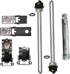 EWH-04 Electric Water Heater Tune-Up Kit with Element Wrench, Upper & Lower Heater Thermostat and Protective cover, 2x Heater Elements - 4500W/240V, 1 x Element Wrench, Water Heater Replacement Parts