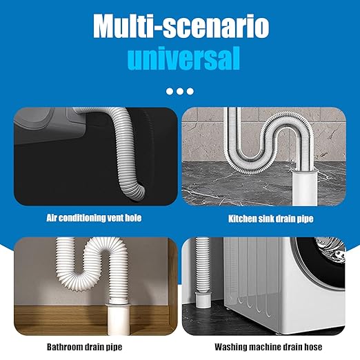 6 Pack White Seal Putty Quick Mending Waterproof White Sealant Putty - Ideal Sealing Clay for Air Conditioning Gaps, Drain Pipes & Duct Repair，Duct Seal Repair