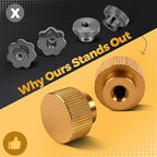 Stair Tread Template Tool (Black with stabilizing Blocks) Stair Tread Measuring Tool - Stair Tread Jig - Stair Tread Gauge - Modern Stair Template Tool