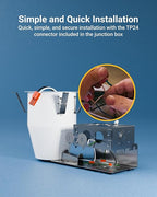 Sunco 4 Inch Recessed Lighting Housing Can, Remodel Air Tight Ceiling Cans, 120-277V,Hard Wired, TP24 Connector Included, Easy Install, IC Rated UL 4 Pack