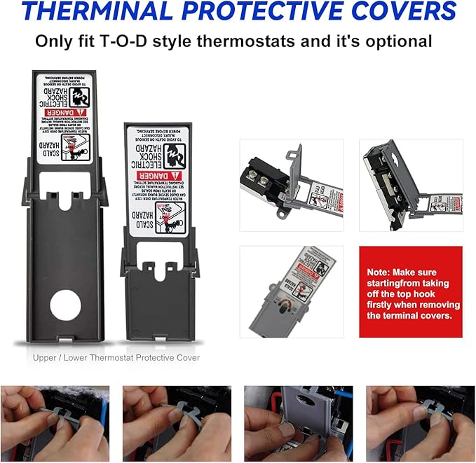 LONG TERM EWH-05 Electric Water Heater Tune-Up Kit, Includes 4500W 240V Water Heater Elements, Upper Thermostat, Lower Thermostat, Protective Covers, Elements Gaskets, Quick Change Tool, Two Wrench