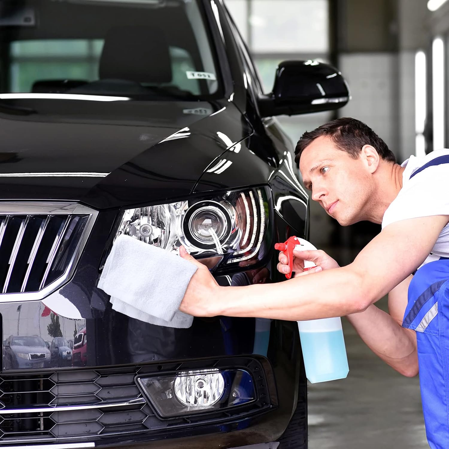 Oudain 200 Pcs White Cleaning Cloths Bulk Reusable Cleaning Rags Cotton Washcloths Absorbent Dishcloths Small Kitchen Rags Soft Bath Towels for Housekeeping, 9.8 x 9.8 Inch