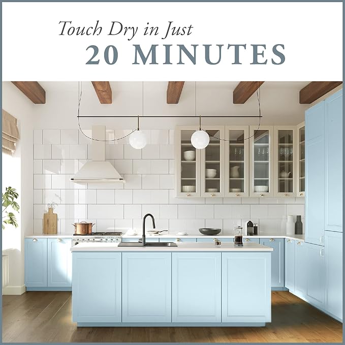 AMY HOWARD AT HOME Chalk-Based One Step Paint for Furniture, Cabinetry, Decor, Finish, and More | No Stripping, Sanding, or Priming | Ultra-Light Base | 32 Ounce | Nottoway