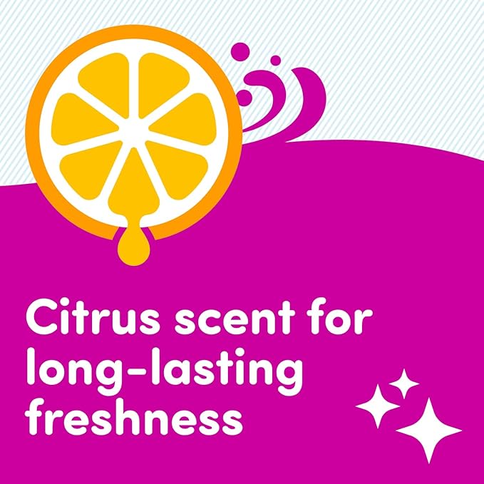 Oh Yuk Dishwasher Cleaner, Descaler, And Deodorizer – Removes Grease, Odors, And Buildup – Natural Orange Scent – Septic Safe Formula For A Fresh Dishwasher – Deep Cleans All Machine Models – 16 Fl oz