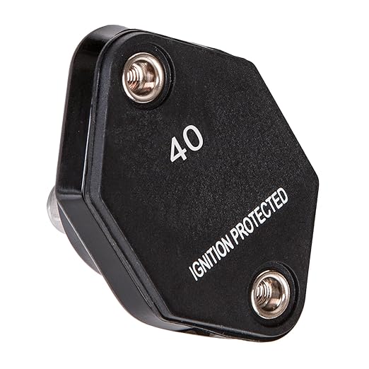 GLOSO Circuit Breaker Car Truck RV Automotive Marine Boat 51 Series T1 Auto Reset Mini Panel Mount #10-32 Threaded Stud w/Nylock 32Vdc (40A)