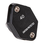 GLOSO Circuit Breaker Car Truck RV Automotive Marine Boat 51 Series T1 Auto Reset Mini Panel Mount #10-32 Threaded Stud w/Nylock 32Vdc (40A)