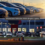 GoodBulb 20-Watt Acorn Light Retrofit LED Light Bulb High Output 2600 Lumens E26 Base Adapter 5000K Daylight White Light Color Car Dealership Lighting