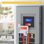 Generator Interlock Kit Compatible with Horizontal Main Cutler Hammer CH Series TAN Breaker 150 or 200 amp Panels, Interlock Kit with 1 1/2 Inch Spacing Between Main and Generator Breaker