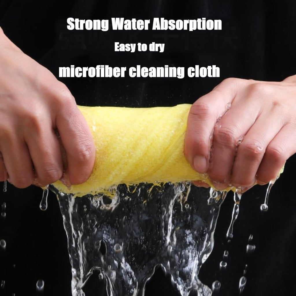 Bamboo Microfiber Cleaning Cloth-8Pcs Kitchen Wash Cloths,Wood Fiber Window Glass Rags,Micro Fiber Cloth for Cleaning Suitable for Dishes,Car Towel Rag Made From Baby Washcloths Material (blue)