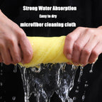 Bamboo Microfiber Cleaning Cloth-8Pcs Kitchen Wash Cloths,Wood Fiber Window Glass Rags,Micro Fiber Cloth for Cleaning Suitable for Dishes,Car Towel Rag Made From Baby Washcloths Material (blue)