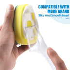 Dish Wand Refills 16Pack, Dishwand Sponges Replacement Heads,Common Compatible Dish Wand Heads, Durable Dish Wand Scrubber Sponge for Kitchen Cleaning