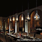 E26 E27 Light Sockets, 8 Packs Edison Period Retro Style Pendant Lamp Holder, Replacement DIY Pendant E26 Medium Base Screw Light Holder, Maximum Wattage 100W, Vintage Black Light Bulb Socket