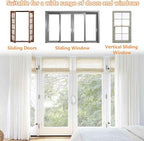 10 Pack Cam Action White Window Sash Locks, Security Window Latches Replacement Sash Lock, Replacement Sash Lock for Horizontal Sliding Windows and Vinyl Single or Double Windows