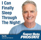 Support Supplement for Men's Health - Reduce Bathroom Trips, Promote Sleep, Better Bladder Emptying & Healthy Prostate, Beta Sitosterol (60ct, 1 Bottle)