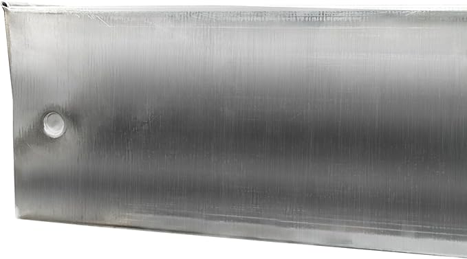 26GA Galvanized Drain Pan W/Connector & Hole-Rust-Free Made for Electric Water Heater & Air Conditioning Units Protects Floor from Water Damage, Easy to Install- 28"x28"x2"