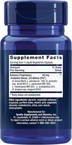 Life Extension FLORASSIST Balance Probiotic - 7 Strains 15 Billion CFUs - Probiotics Supplements for Men and Women - Digestive Health Support – Once Daily, Non-GMO, Vegetarian – 30 Capsules