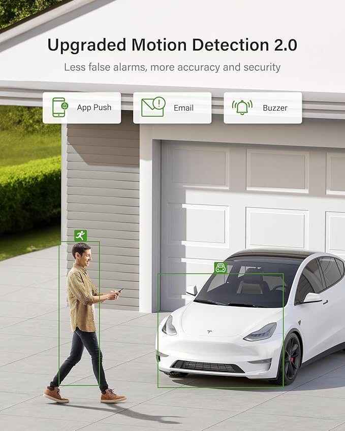 ANNKE 8 Channel 3K Lite Security Digital Video Recorder with 1TB Hard Drive, H.265+ Hybrid 5-in-1 Surveillance DVR, Human & Vehicle Detection, Supports 8CH Analog and 2 IP Cameras for 24/7 Home CCTV