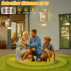 2-Pack Gold Exterior Motion Wall Sconces, Outdoor Waterproof Wall Light Fixtures Wall Mount, Dusk to Dawn Outside Lights for House with E26 Socket, Outside Lighting for Doorway, Garden, Home