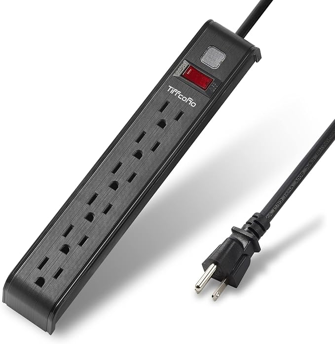 Power Strip, Multi-Outlet Surge Protector (4 FT)