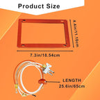 Upgraded SP20075 SP20305A Pilot and Igniter Assembly Kit Compatible with Richmond Water Heater Pilot Assembly, for PROTECH, GE, Rheem Natural Gas Water Heater Parts, Includes Burner Door Gasket