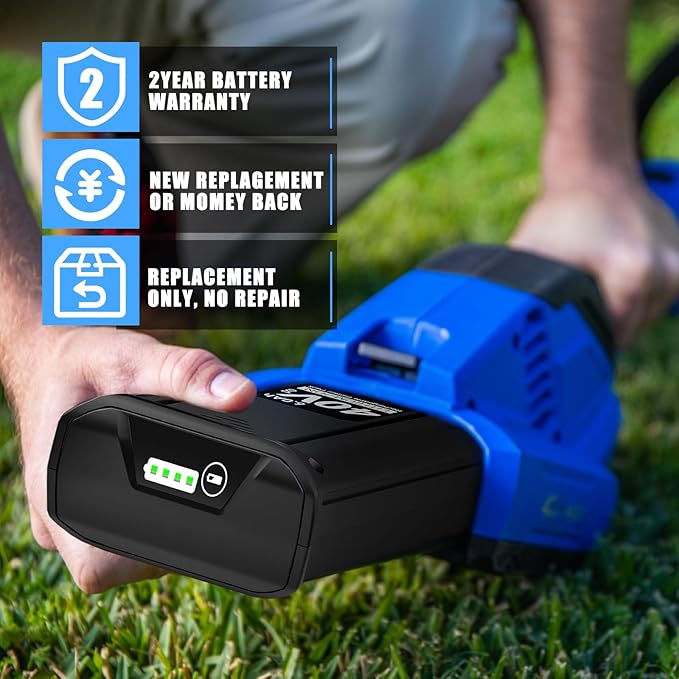 KB2540C-06 40V Replacement for Kobalt 40V Battery 6.0Ah KB-540-06 KB440-06‎ KB240-06 KB2540C-06 KB640-03, Compatible with Kobalt Battery for 40V Cordless Power Tools