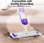 5X Cleaning Power Mop Pads for Swiffer Power Mop, Disposable Power Mop Pad Refills, Replacement Floor Cleaning Refills, Multi-Surface Wood Floor Replacement Pads (32)