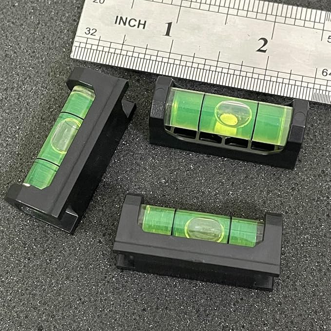 2Pcs Magnetic Bubble Level Measuring Layout Tools Levels with Magnetic Base Bubble Spirit Level