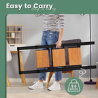3 Step Ladder Folding Kitchen Step Stool for Adults, Ladders for Home