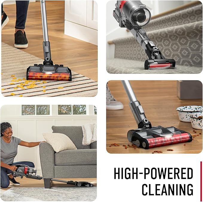 Hoover ONEPWR WindTunnel Emerge Pet Cordless Stick Vacuum Cleaner, Lightweight Stick Vac, Powerful and Quiet Cleaning, Self Standing, No Wall Mount Required, Cordless Vacuum Cleaners for Home Use