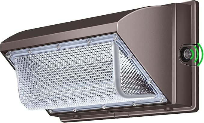 LED Wall Pack Light 18000LM Dusk to Dawn LED Outdoor Flood Security Lights 120W 5000K 100V-277V Commercial and Industrial Building Wall Mount Exterior Lighting for Yard Barn Garage