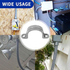 (1" Conduit Strap 30 Pack) Yariwiz 1 inch Plastic PVC Flex Electrical Conduit Strap Clamp Fittings