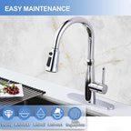 10 inch Faucet Hole Cover Plate, Brushed Chrome 304 Stainless Steel Escutcheon Deck Plate to Convert 3-Hole Sink to Single Hole Faucet, No-Leak Design