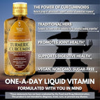 Tropical Oasis Liquid Turmeric Curcumin w/Bioperine - 1650mg Maximum Strength Turmeric Supplement with Black Pepper & Vitamin C - 98% Absorption Rate - 32oz