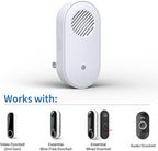 Arlo Chime 2, Built-in Siren, Audible Alerts, Customizable Melodies, Wi-Fi Connected, Compatible with: Wired/Wireless Doorbell Camera, Security Cameras,Smart Home Devices(Does not Work: Pro, Ultra)