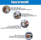 9003542 Natural-Gas-Pilot Assembly, Replacement for 100109295 9003542005 18324-190 Water Heater Pilot Assembly Compatible with A.O.Smith, Kenmore State GS and GSX Natural Gas Water Heater Kit