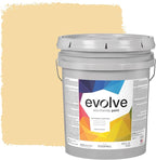 EVOLVE Paint & Primer: Environment-friendly, Low Sheen with One-coat Coverage for Interior & Exterior surfaces (Honey Yellow, 5-Gallon)