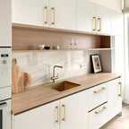 10 Pack Champagne Bronze Cabinet Pulls 5 Inch(128mm) Kitchen Cabinet Handles Cabinet Hardware for Drawer Pulls