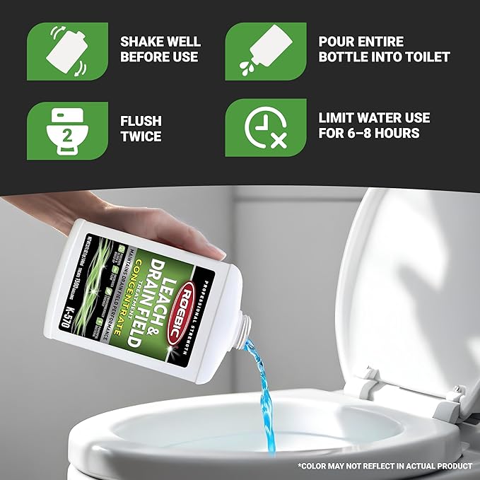 Roebic K-570-Q 32-Ounce Leach And Drain Field Opener Concentrate