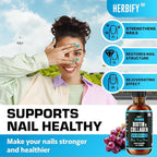 Liquid Collagen & Biotin - Hair Growth Supplement - Hair Skin and Nails Vitamins - Joint Health Supplement - Made in USA - Hair Growth for Women - Natural Liquid Collagen for Women and Men 2 Fl Oz