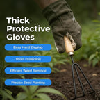 scuddles Gardening Tools for Women Stainless Steel Gardening Tools - Gardening Kit Garden Tools for Women Includes Shovel Trowel Fork Rake Gardening Gloves Perfect Gardening Gifts