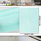 Disposable Dish Cloth and Cleaning Handi Wipes, 100ct, Multi-Use Rags for kitchen, Bathroom and Windows, Green