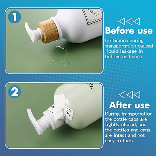 1 Roll Sealable Tape 3/4 x 6 250 Labels Surface Waterproof Stop Liquid Leaks Tapes Wrapping Toiletries, Bottle, Jar Lids to Form Leakproof Seal for Transportation Shipping