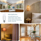 Jolux led Stick Lights for Enclosed Fixture,Led bulbs100 Watt Equivalent,3000K Warm White,1500 LM,E26 Medium Screw Base,High Lumen Light Bulb,Non-Dimmable, 6 Count (Pack of 1)………