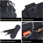 FASTECH 22-inch Wide Mouth Tool Bag with Water Proof Molded Base, Waterproof Tool Organizer Bag for Men with Adjustable Shoulder Strap (22INCH)